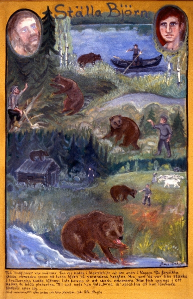Ställa björn